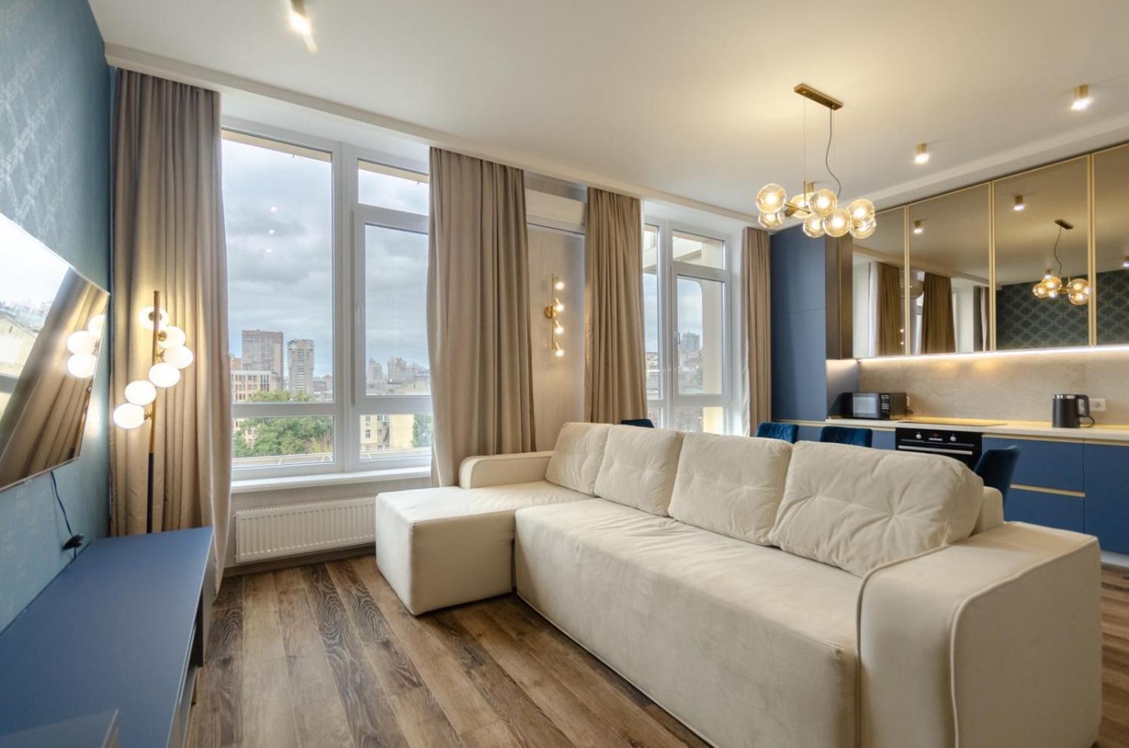 Petrovdom Ж38 In Luxury Apartments At 68 Zhylyanska Street,38 Perlyna キエフ エクステリア 写真